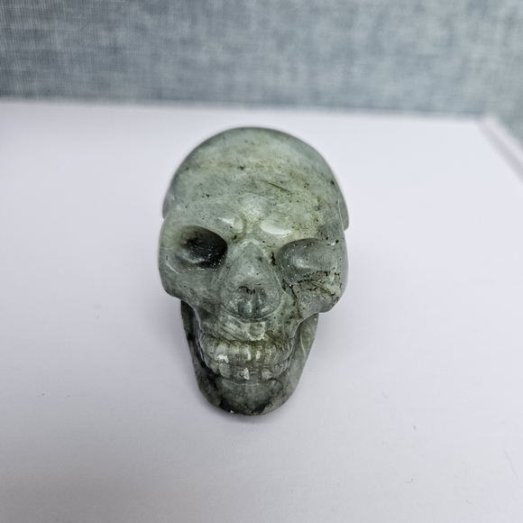 Labradorite Crystal Skull - Picture 3 of 5